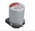 Capacitores de polímero orgânico de alumínio 35Vol 100uF