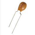 Capacitor de tântalo - revestimento sólido de chumbo 25V