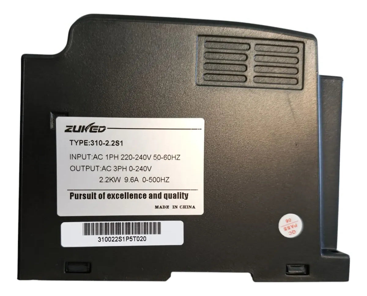 Inversor De Frequência Zuked 3cv - 2.2kw 220v