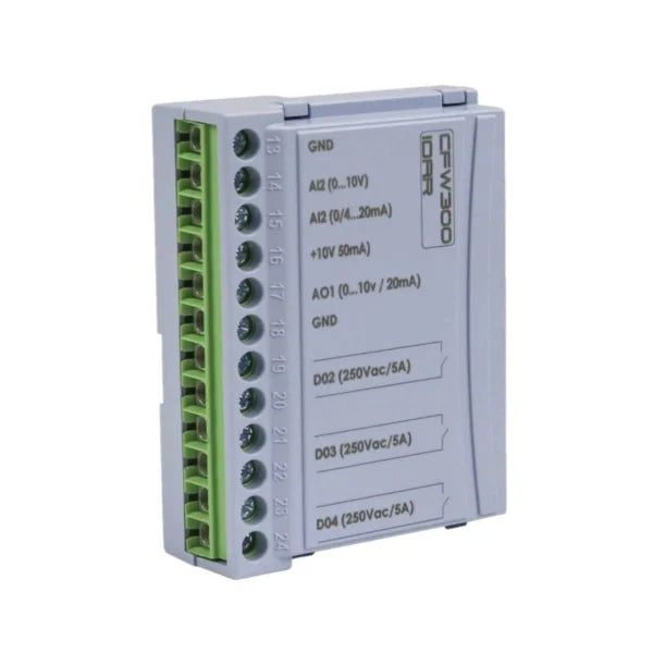 Módulo de Expansão I/Os para Inversor CFW300-IOAR WEG