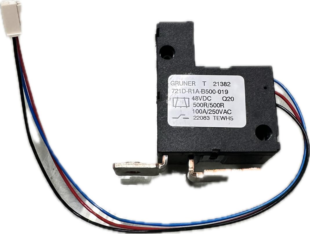 Relé Biestável 1NA 48VCC 100A p/ Soft Starter